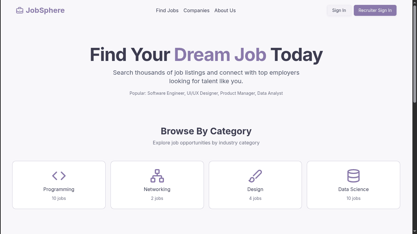 Jobsphere image